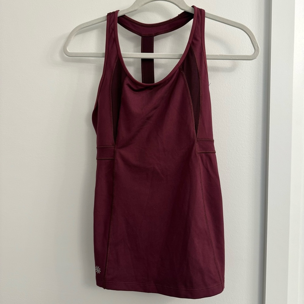 ATHLETA - Maroon Razorback Tank - Picture 2 of 4